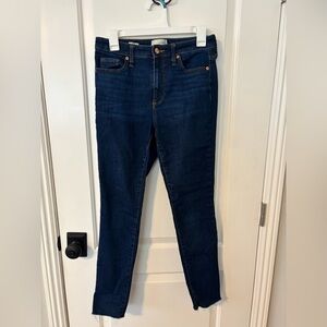 Universal Thread Dark Blue Denim Pants high rise skinny 28/R